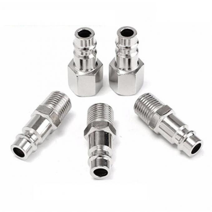 ISO9001 Excavator Engine Parts 6CT Air Compressor Elbow Connector 3415327 2