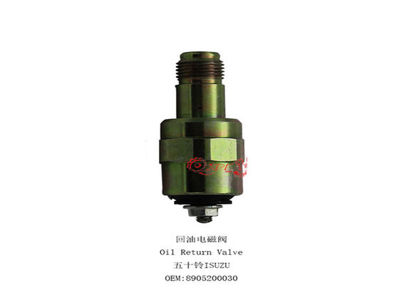 ISUZU Excavator Spare Parts Oil Return Valve 8905200030