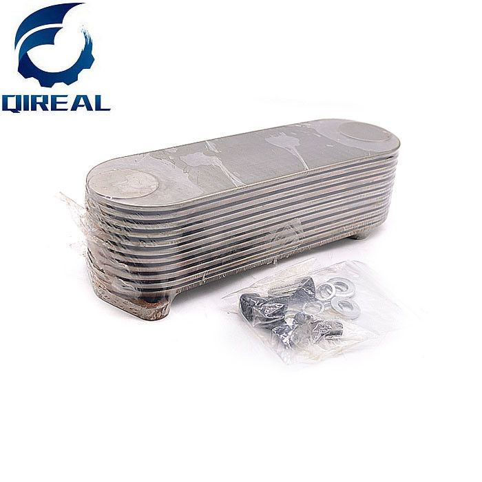 132161370 For EP100 P11C 11 Line Excavator Engine Spare Parts Oil Cooler Core