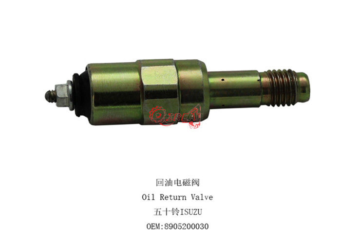 ISUZU Excavator Spare Parts Oil Return Valve 8905200030