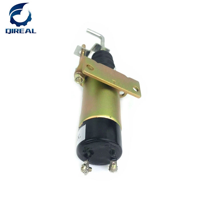 36607197Excavator Stop Solenoid 12V 24V Fuel Shut off Solenoid Valve 366-07197