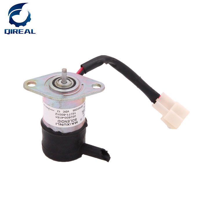Excavator Electric Parts Kubota Engine Stop Solenoid 16271-60012