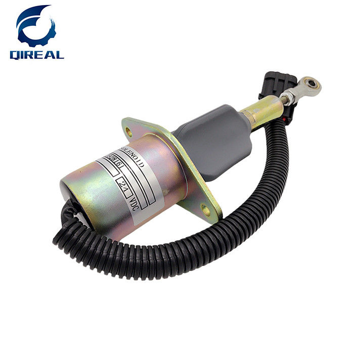 Diesel Stop Solenoid Valve  24V 3928161 for Excavator 6BT 6CT 5.9L