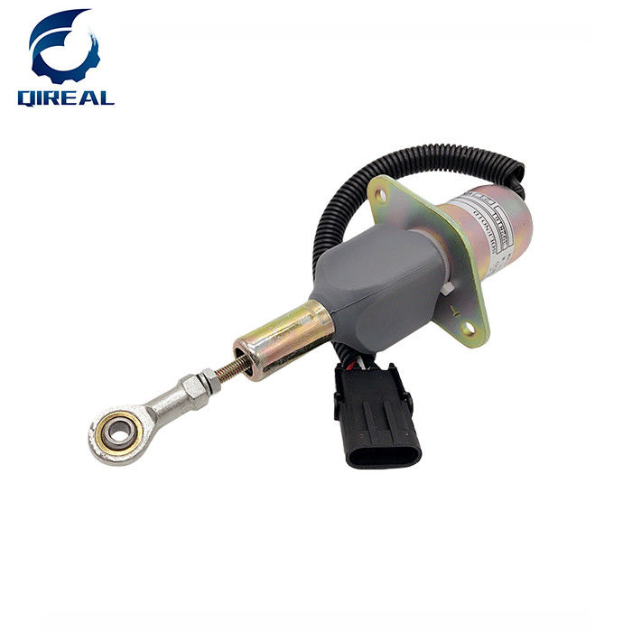 Diesel Stop Solenoid Valve  24V 3928161 for Excavator 6BT 6CT 5.9L
