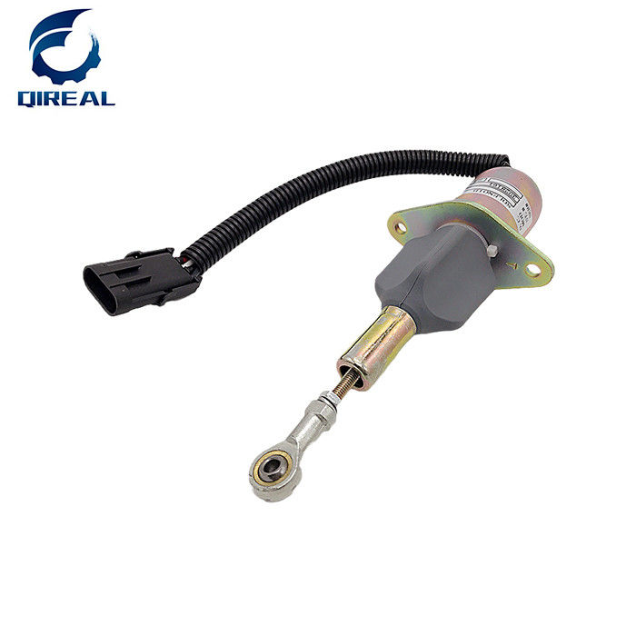 Diesel Stop Solenoid Valve  24V 3928161 for Excavator 6BT 6CT 5.9L