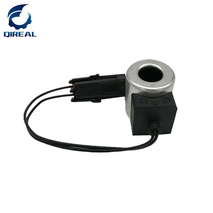 Excavator spare parts Yuchai YC60-7 R60-7 3104764 12V 24V 0D13105130 solenoid valve coil 40mm 18mm