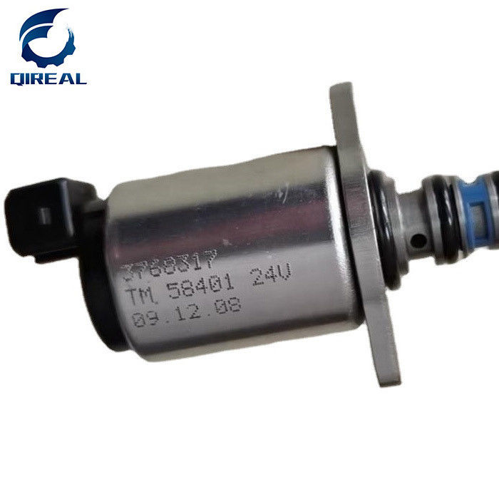 Excavator Electric Parts 24V 3768317 Solenoid Valve 376-8317