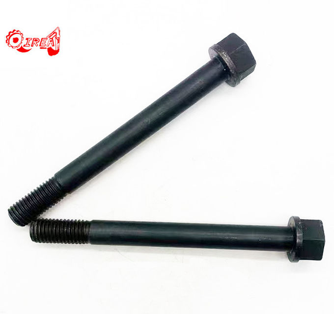 Hitam 6D105 Bolt Kepala Silinder Untuk Komatsu Diesel Engine 0
